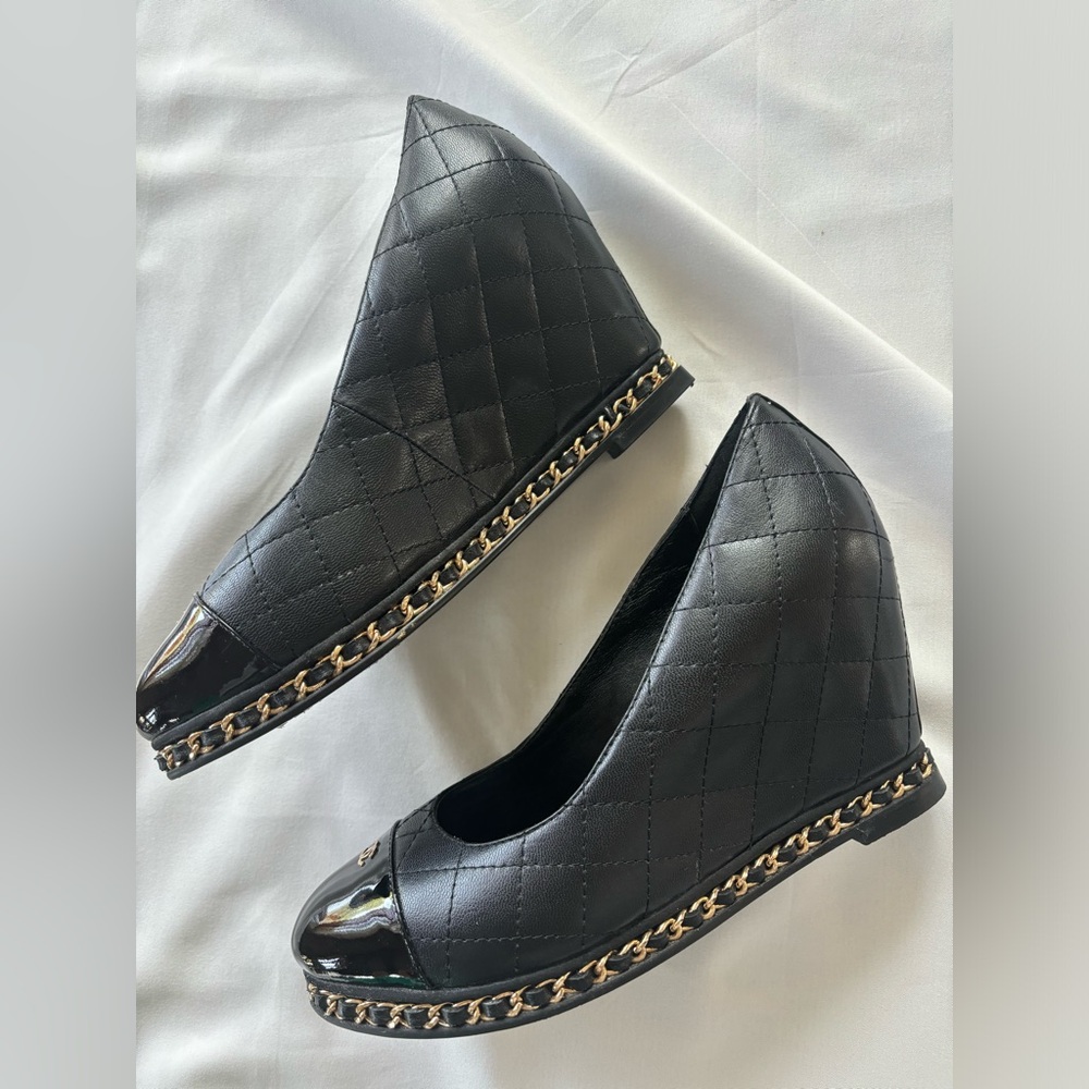 Chanel Wedges